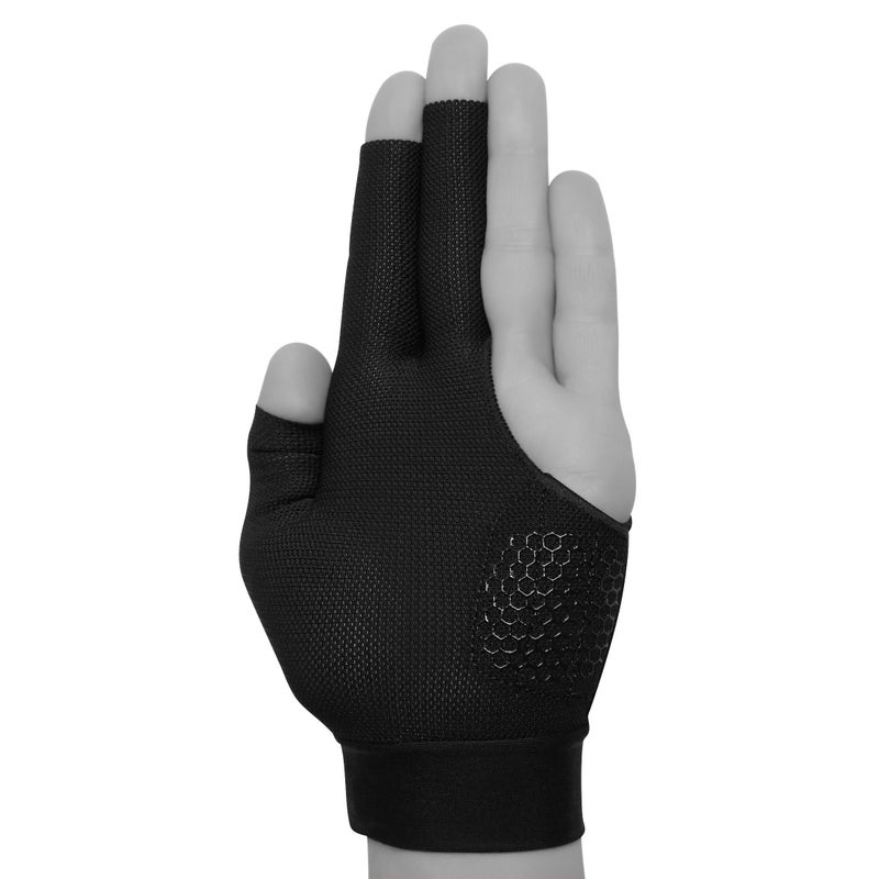 TAOM Midas Ultra Silky Thin Billiards Pool Cue Gloves Left Bridge Glove for Right Handed Player Size Medium (M) - Image 3